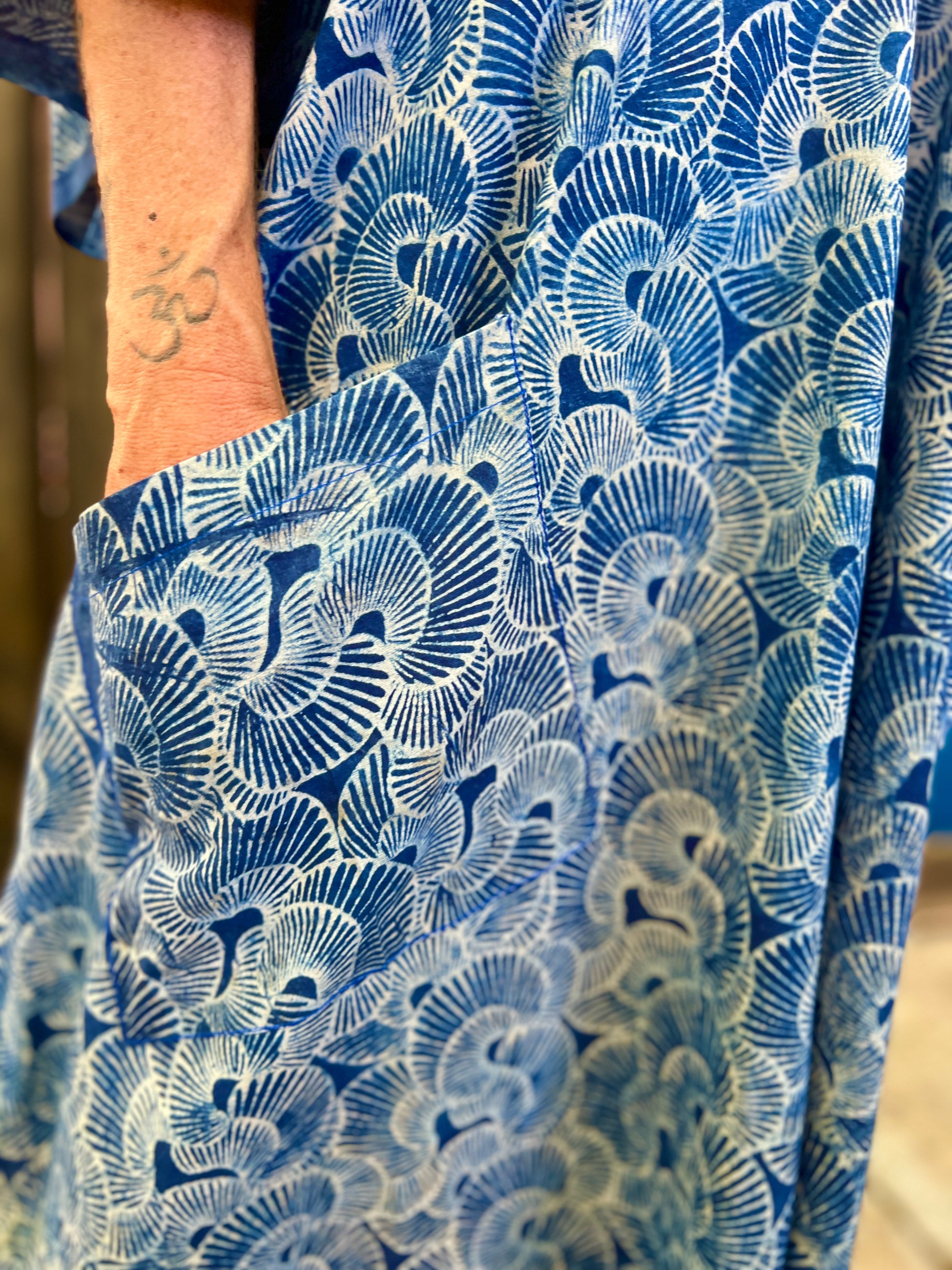 Glorka indigo dress