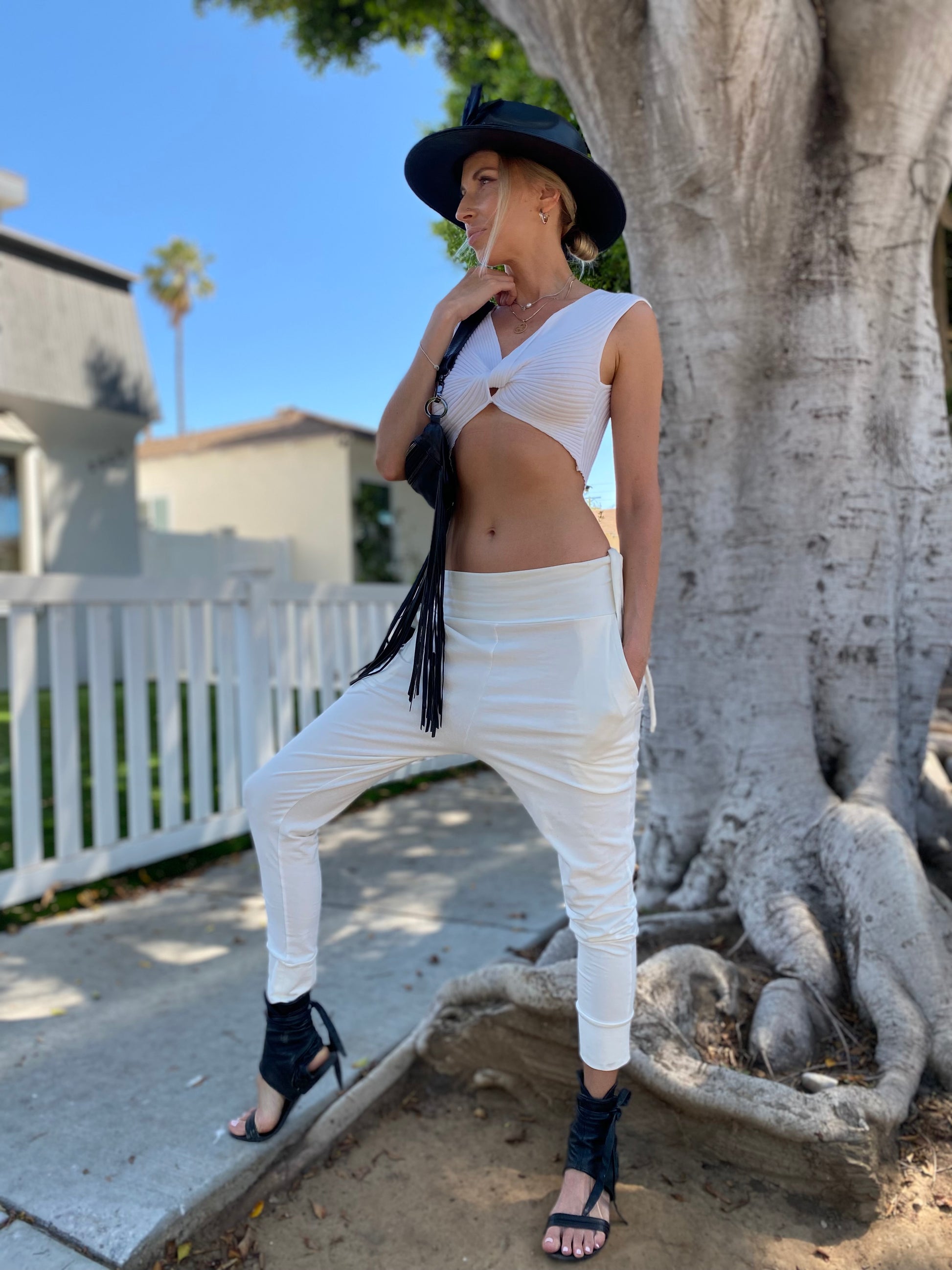 glorka skinny wander pants