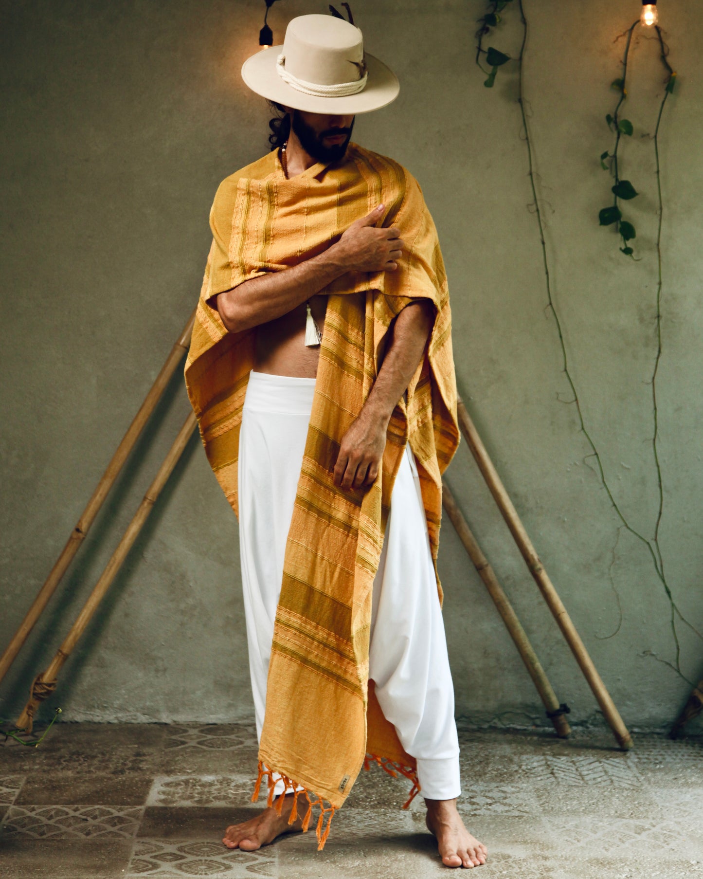 Bliss | Handwoven Poncho | Him