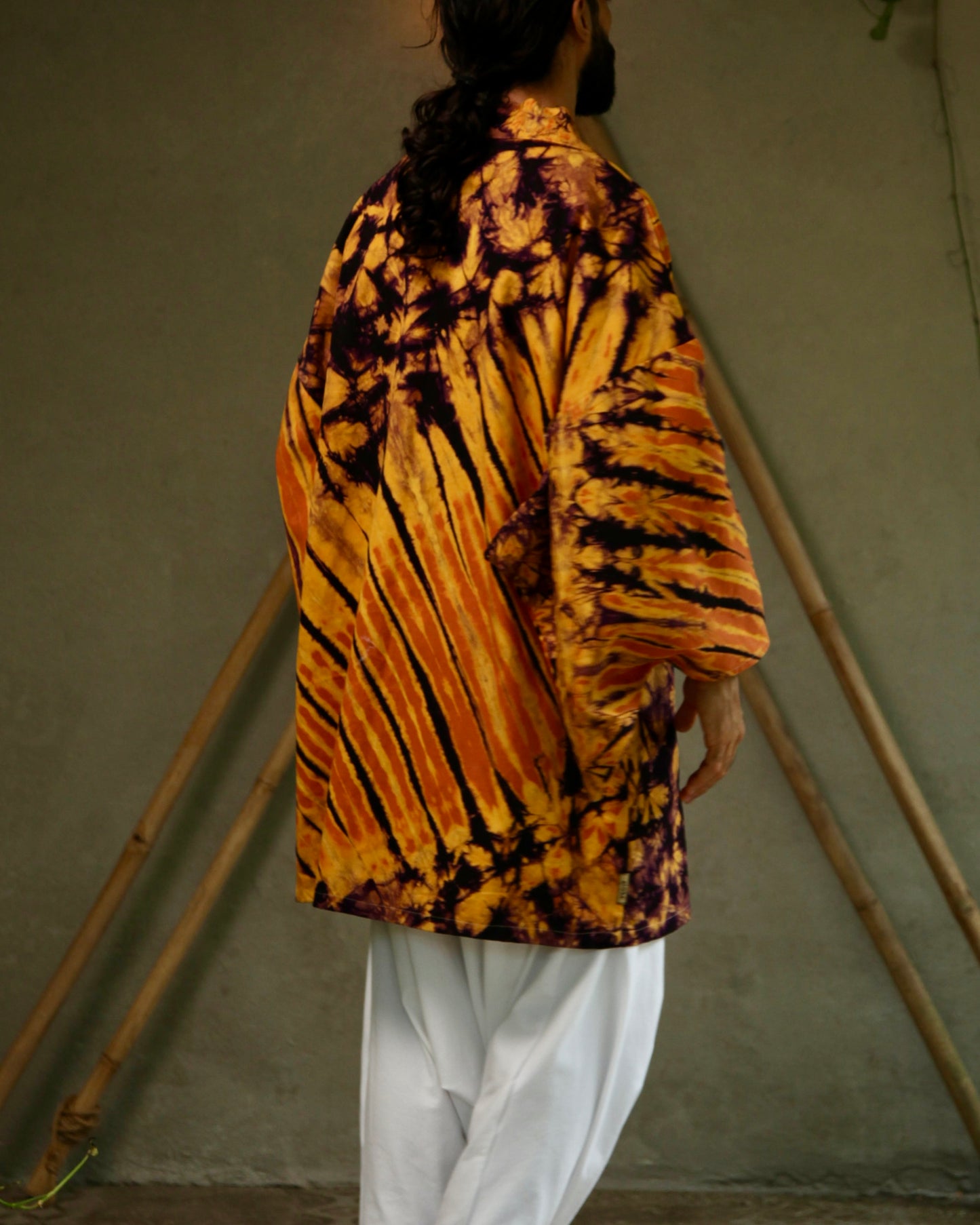 Orange Glorka Kimono for Men