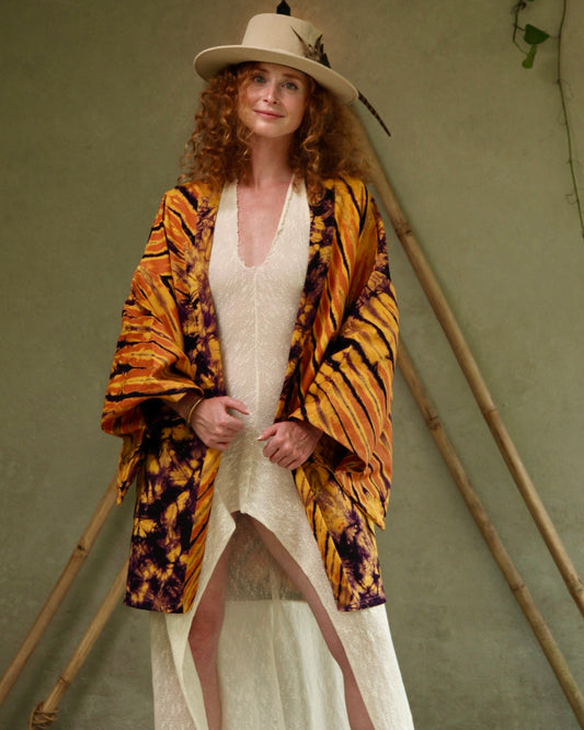 Orange Glorka Kimono