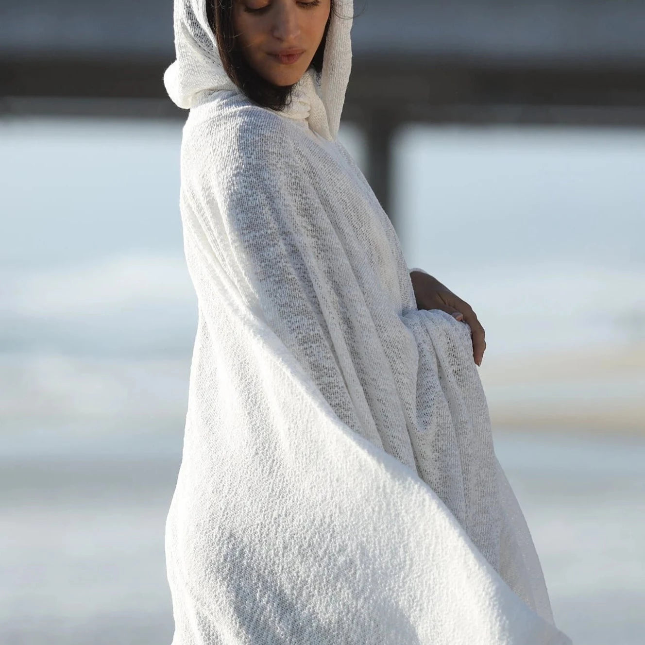 white shawl glorka