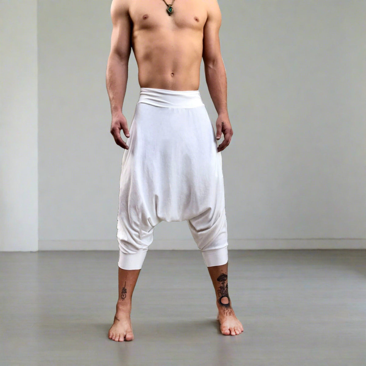 Pure White Kundalini Yoga Pants glorka