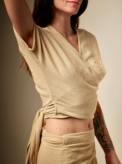 Sun Tribe | Hemp Wrap Around Top