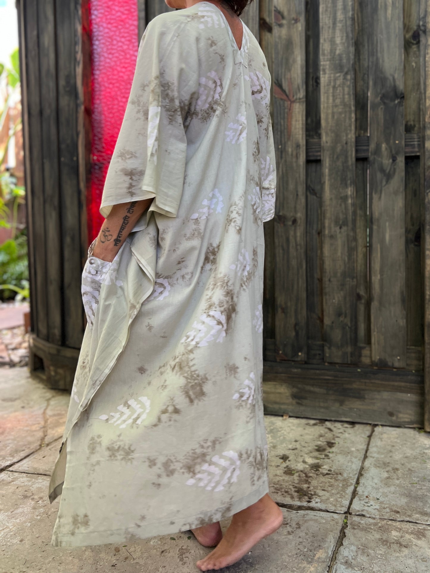 Earth Tone | 100% Cotton Caftan