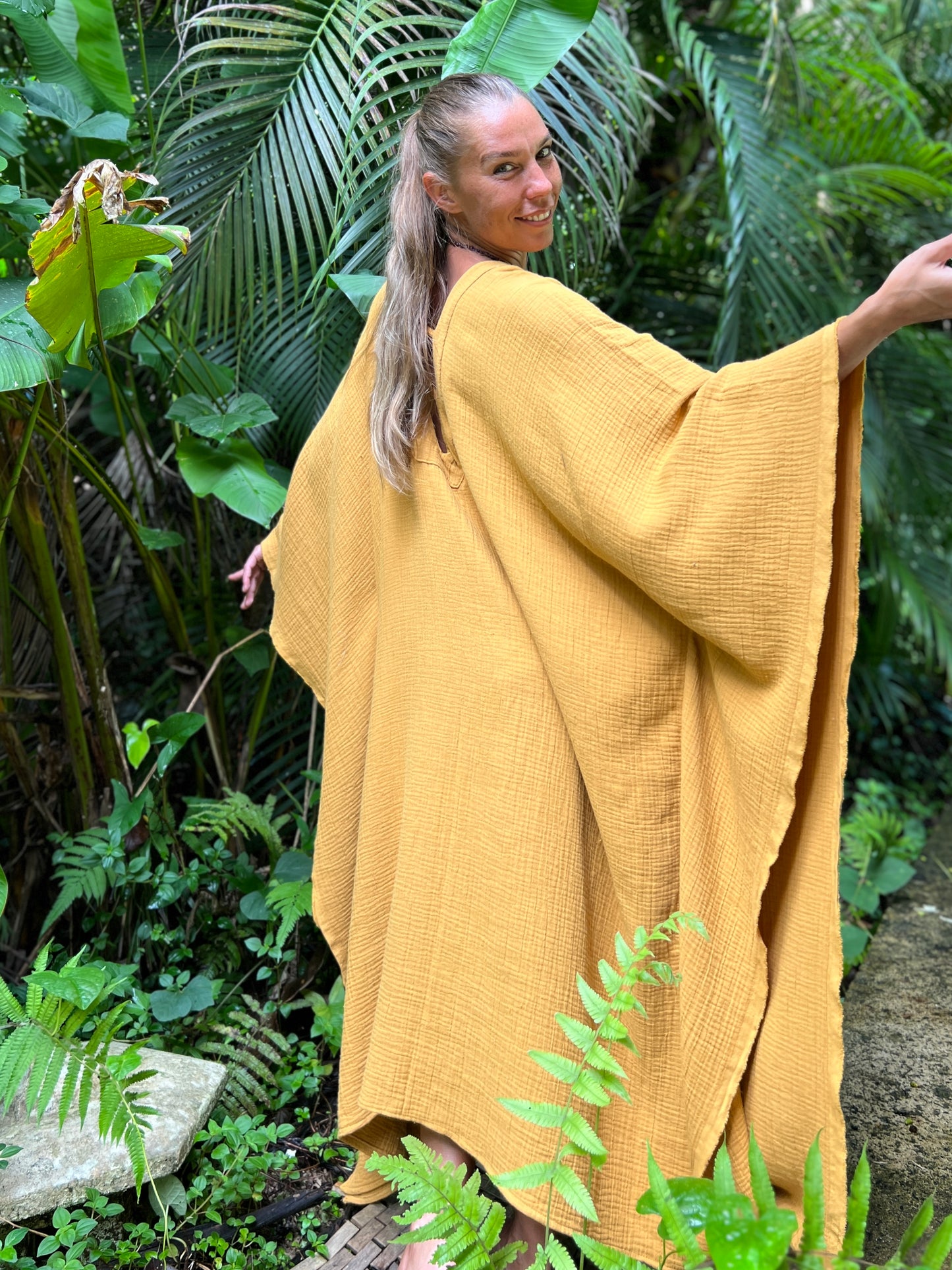 Jewel Tone | 100% Cotton Caftan