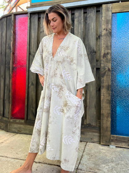 Earth Tone | 100% Cotton Caftan