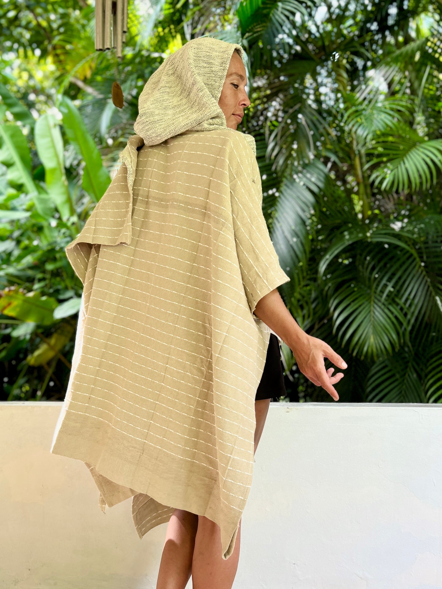 Clay | Handwoven Poncho