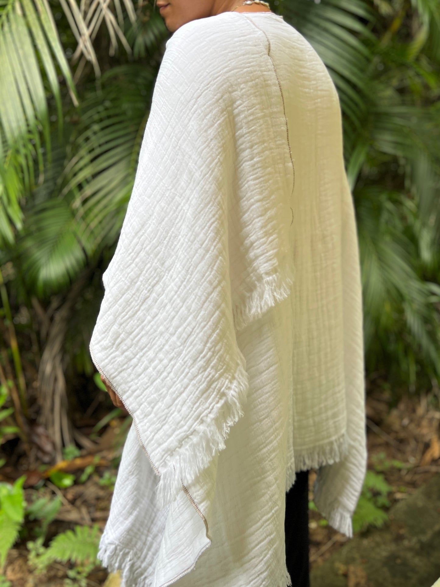 White Grace | Ceremony Shawl | Him