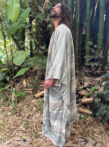 Ancestral Power | 100% Linen Robe | Him