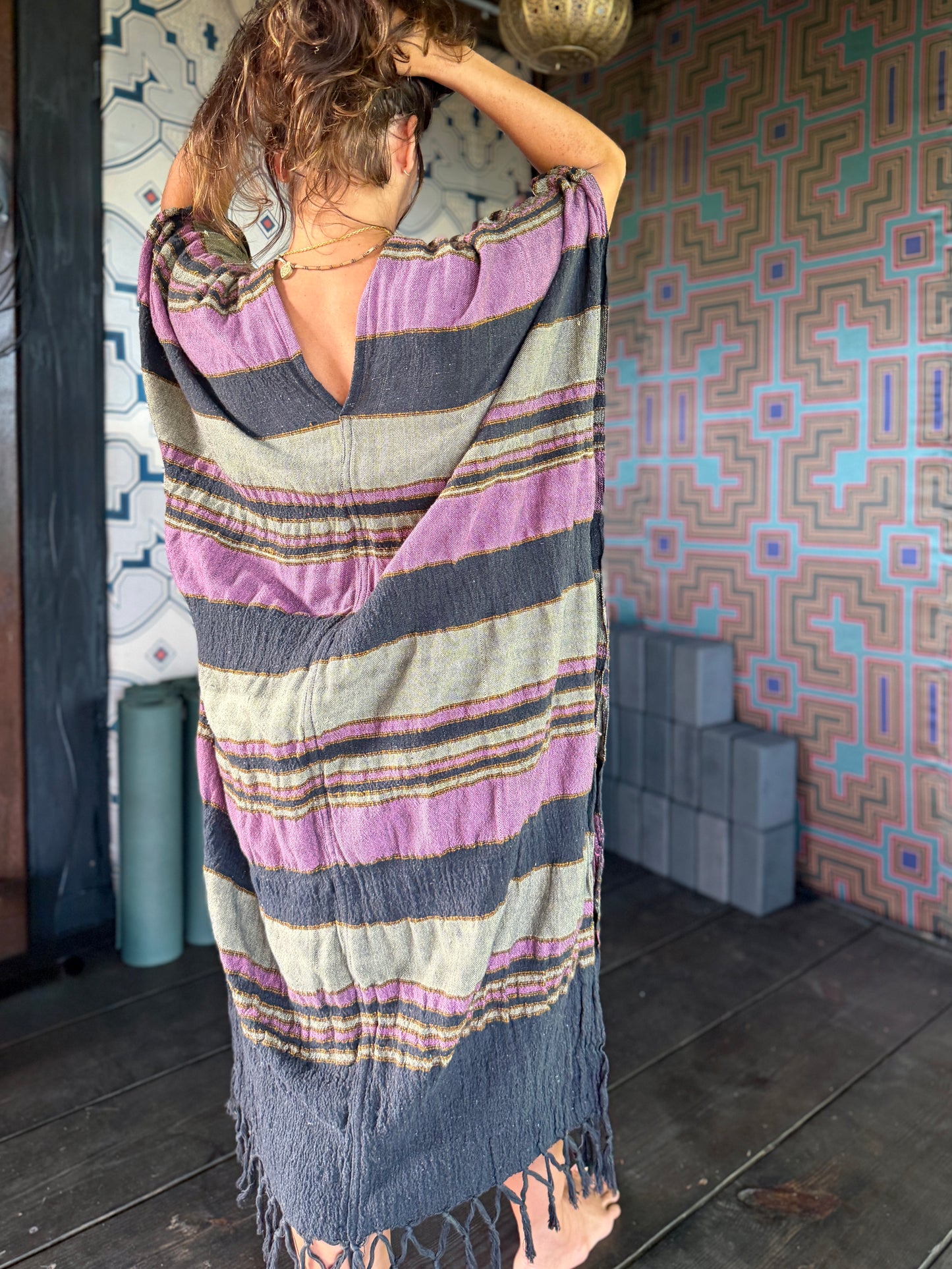 Ruby | Kuna Embroidered Caftan