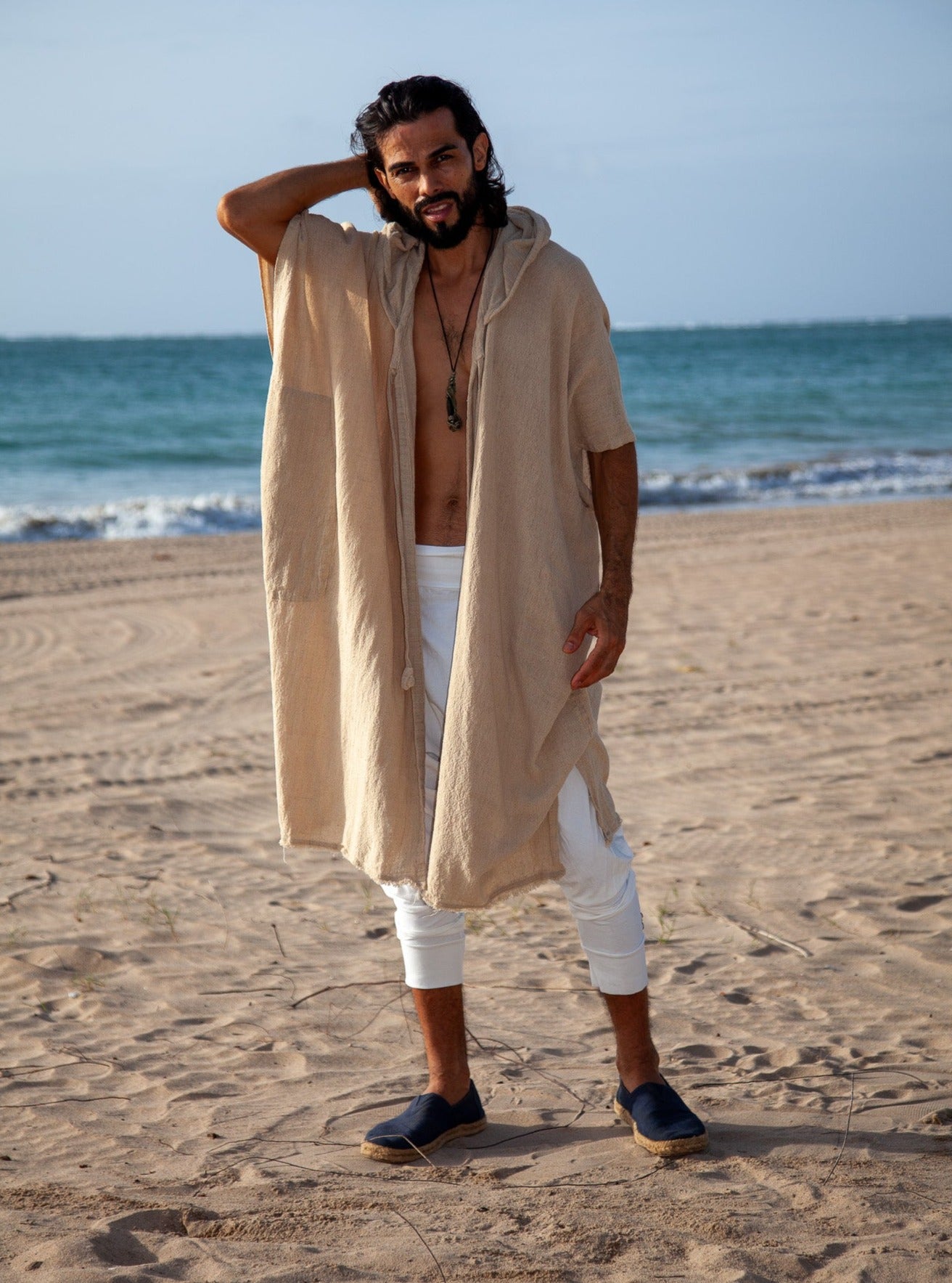 glorka hooded cape