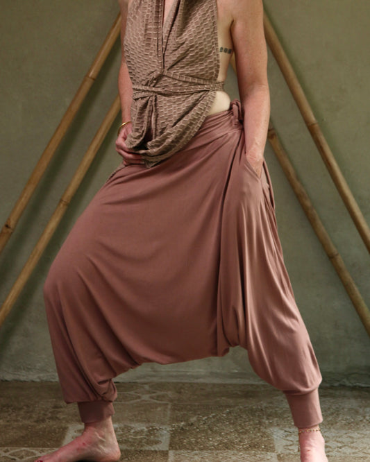 Mauve Deep Stretch Pants | Her