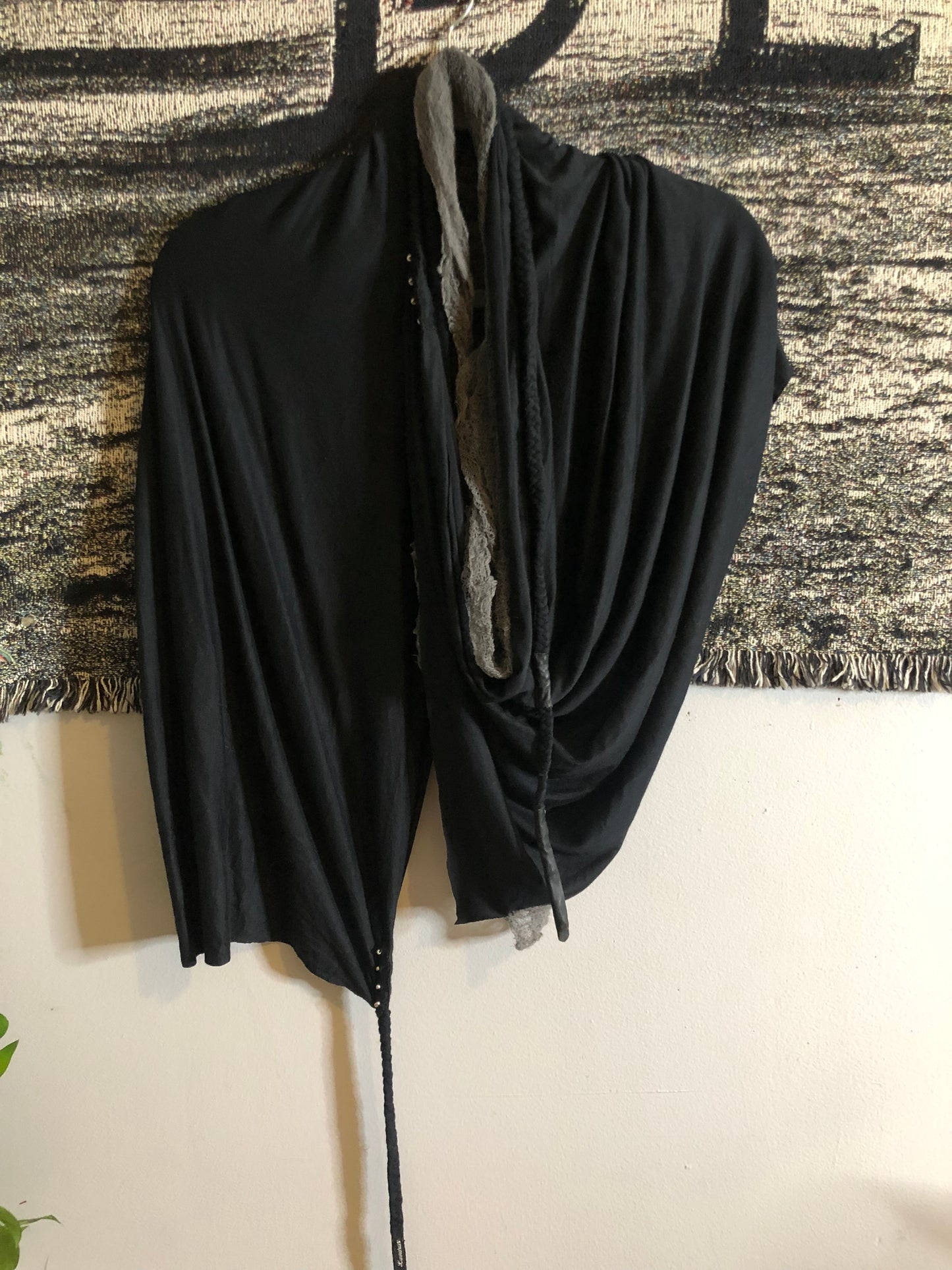 Lunara Desert Scarf | Black