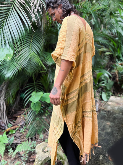 Sunrise | Kuna embroidered Caftan | Him