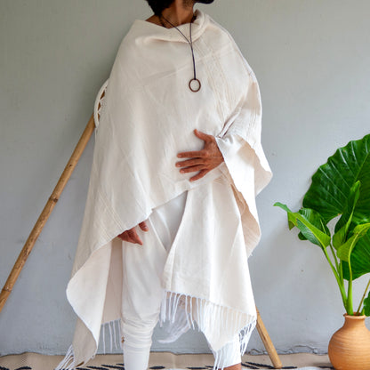 Crystal Waters | Handwoven Poncho