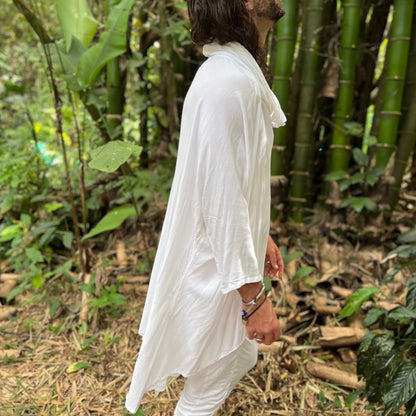 white tunic for men by glorka