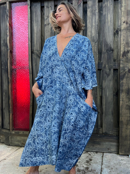 Glorka indigo dress 