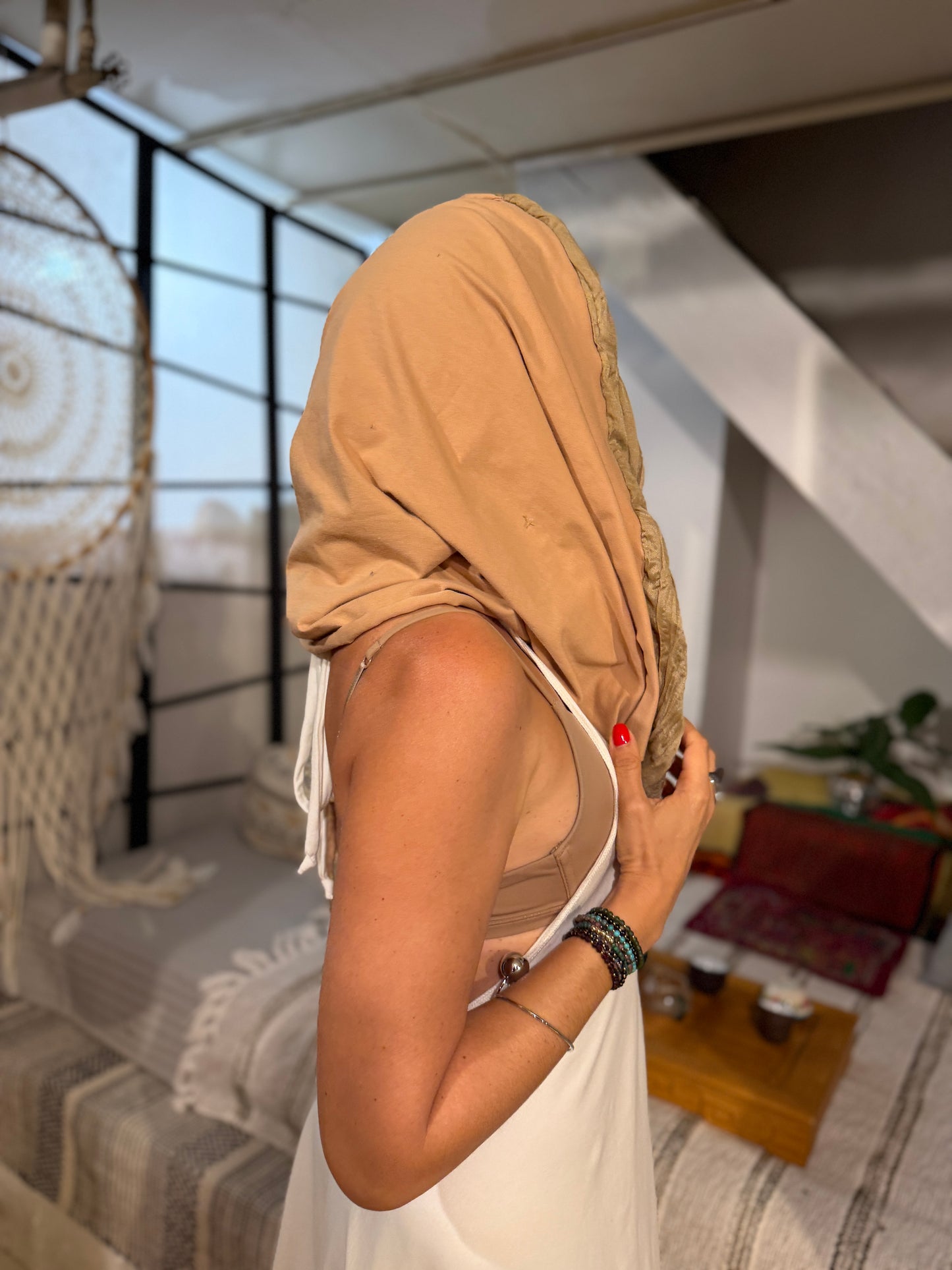 Lunara Desert Scarf | Amber