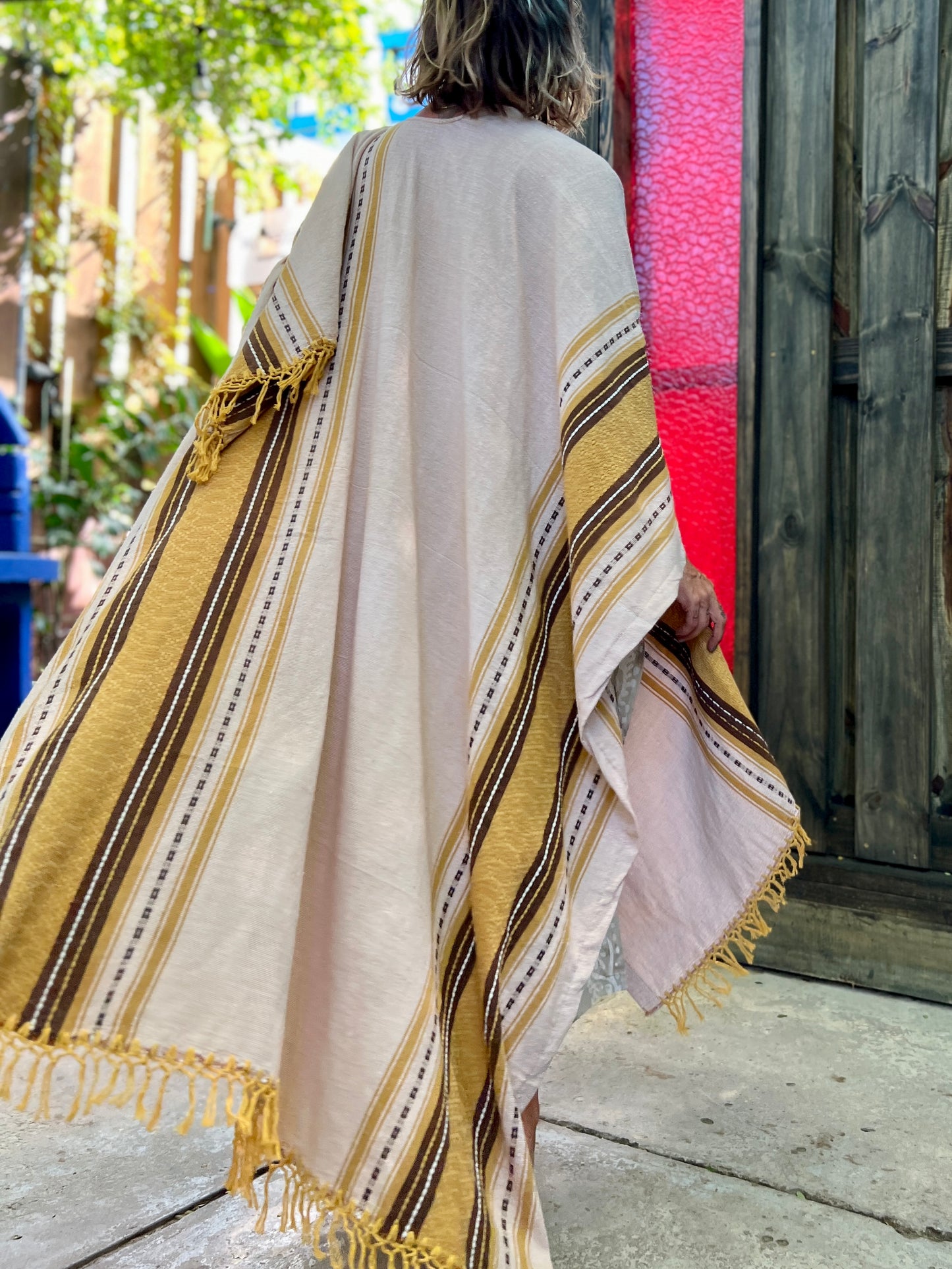 Ashwattha | Handwoven Poncho