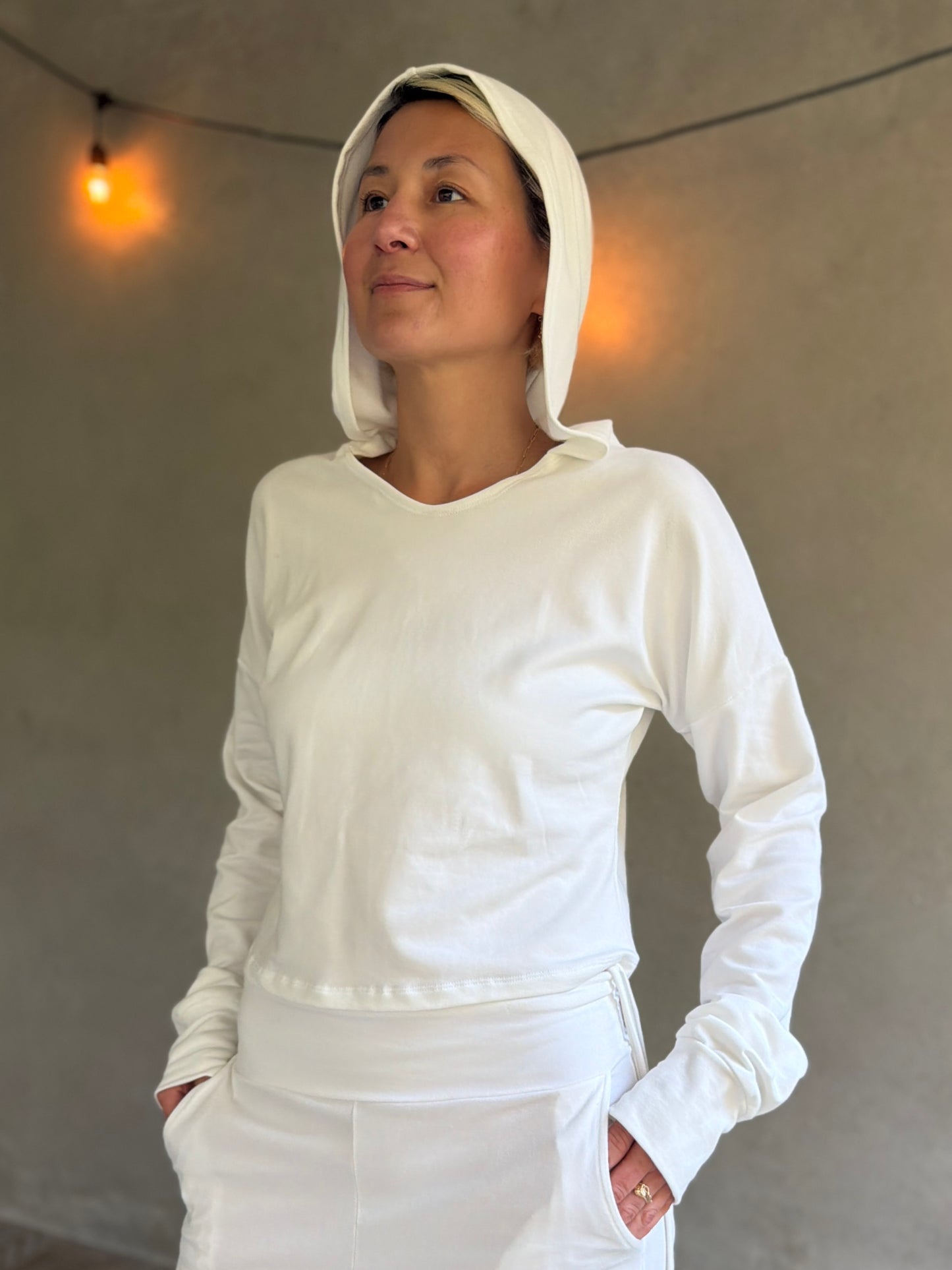 Pulse Hood | Crop Top | Her