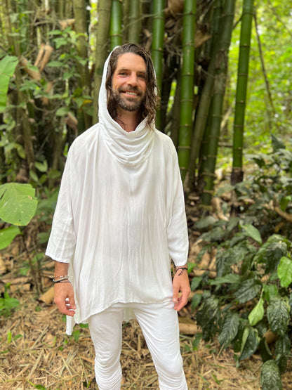 white tunic for men by glorka