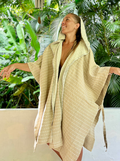 Clay | Handwoven Poncho