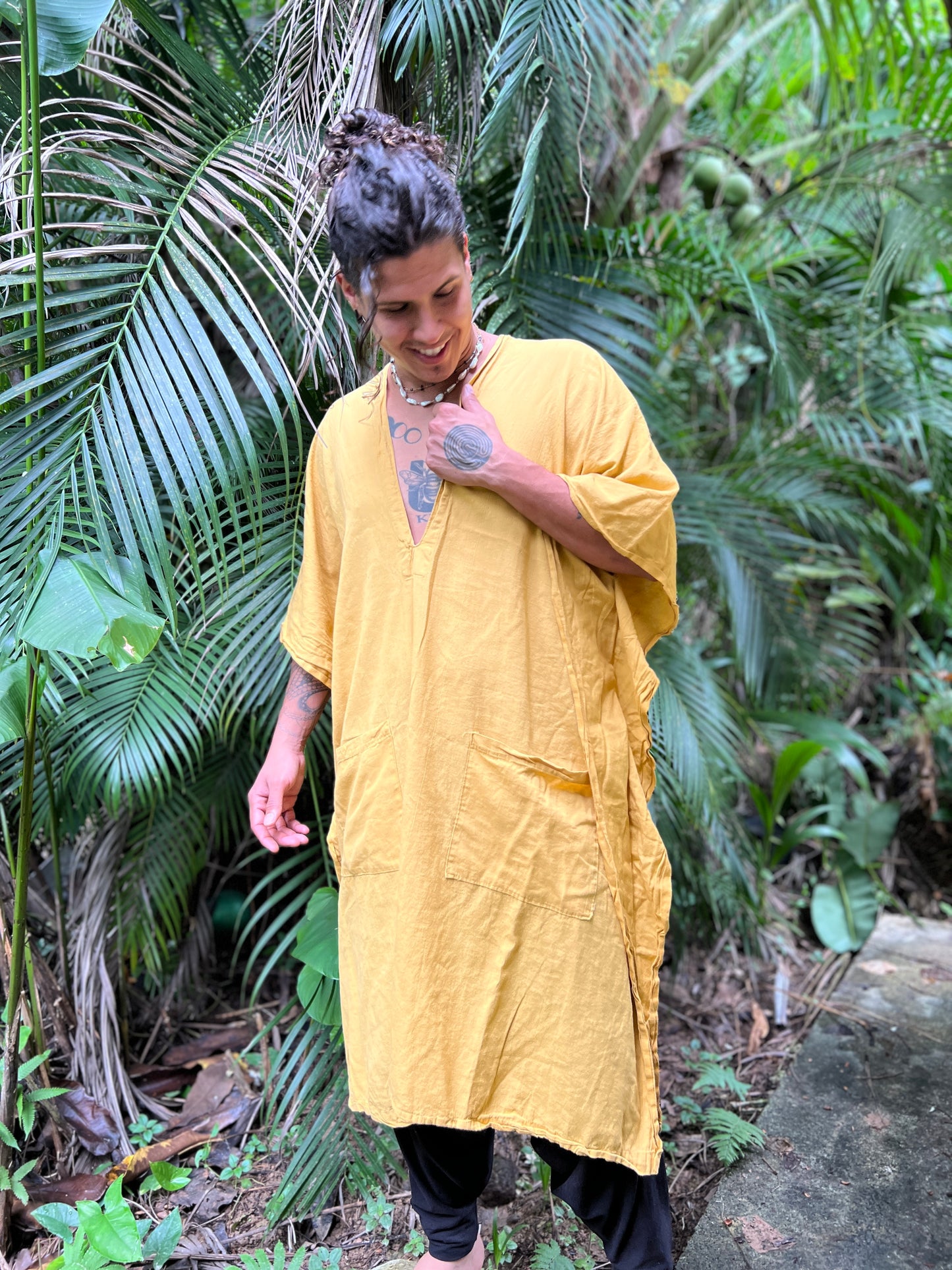 Jewel | 100% Cotton Caftan | Him