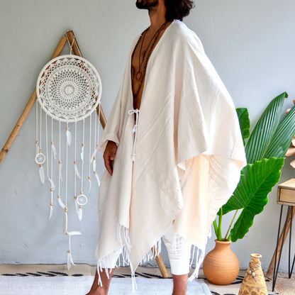 Crystal Waters | Handwoven Poncho