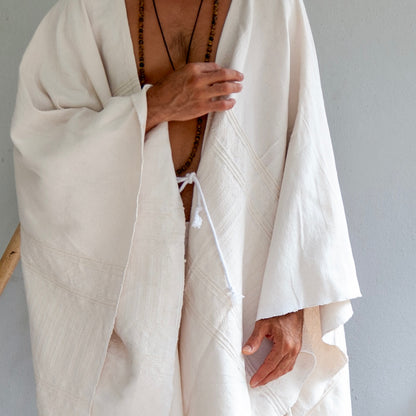 Crystal Waters | Handwoven Poncho