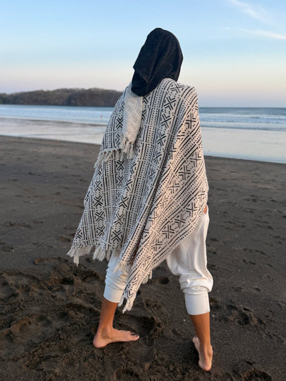 Enam Nomad Cape | Charcoal | Her