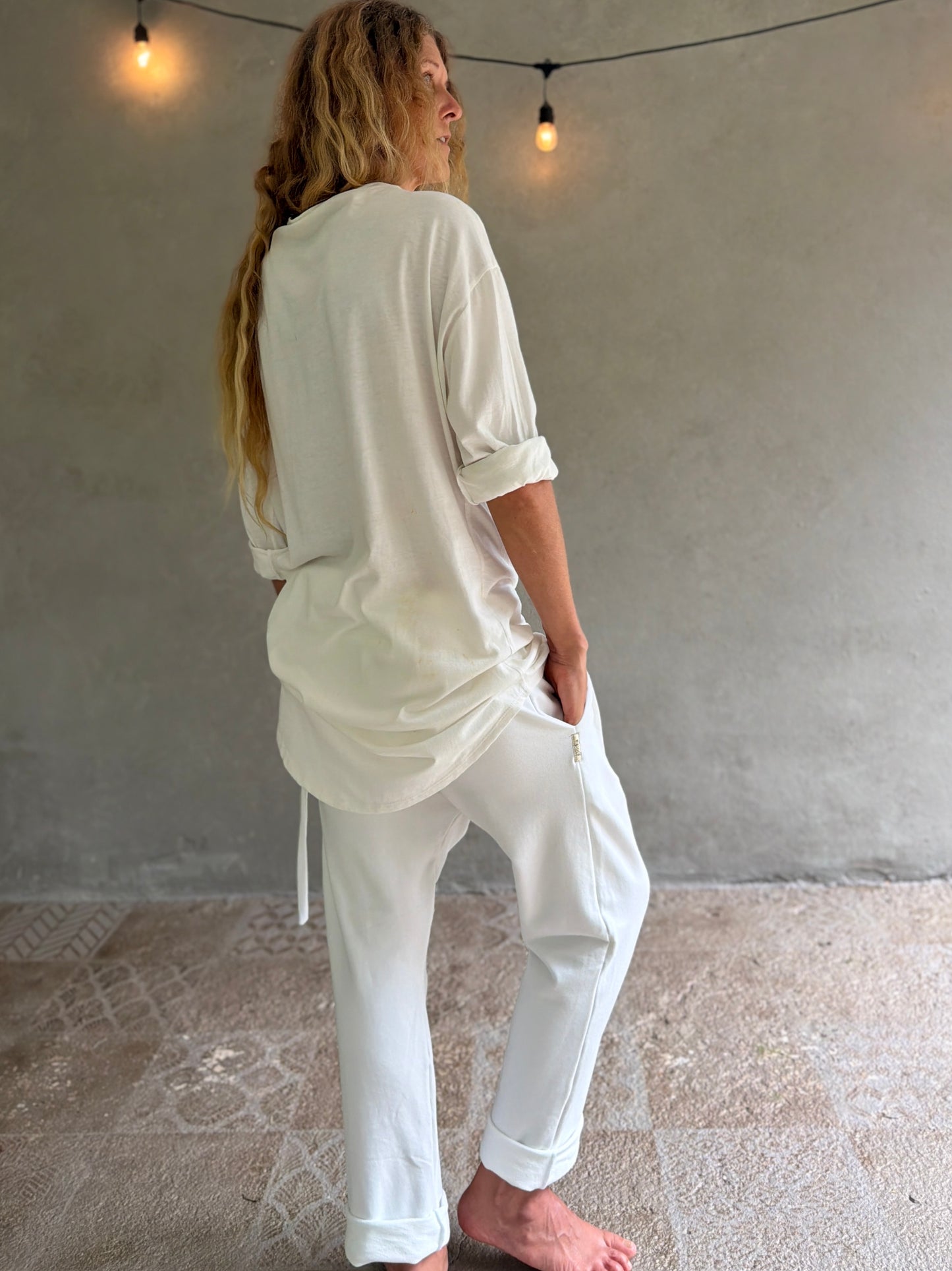 White | Jedi Top | Long Sleeve | Her