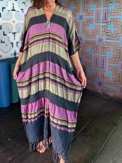 Ruby | Kuna Embroidered Caftan