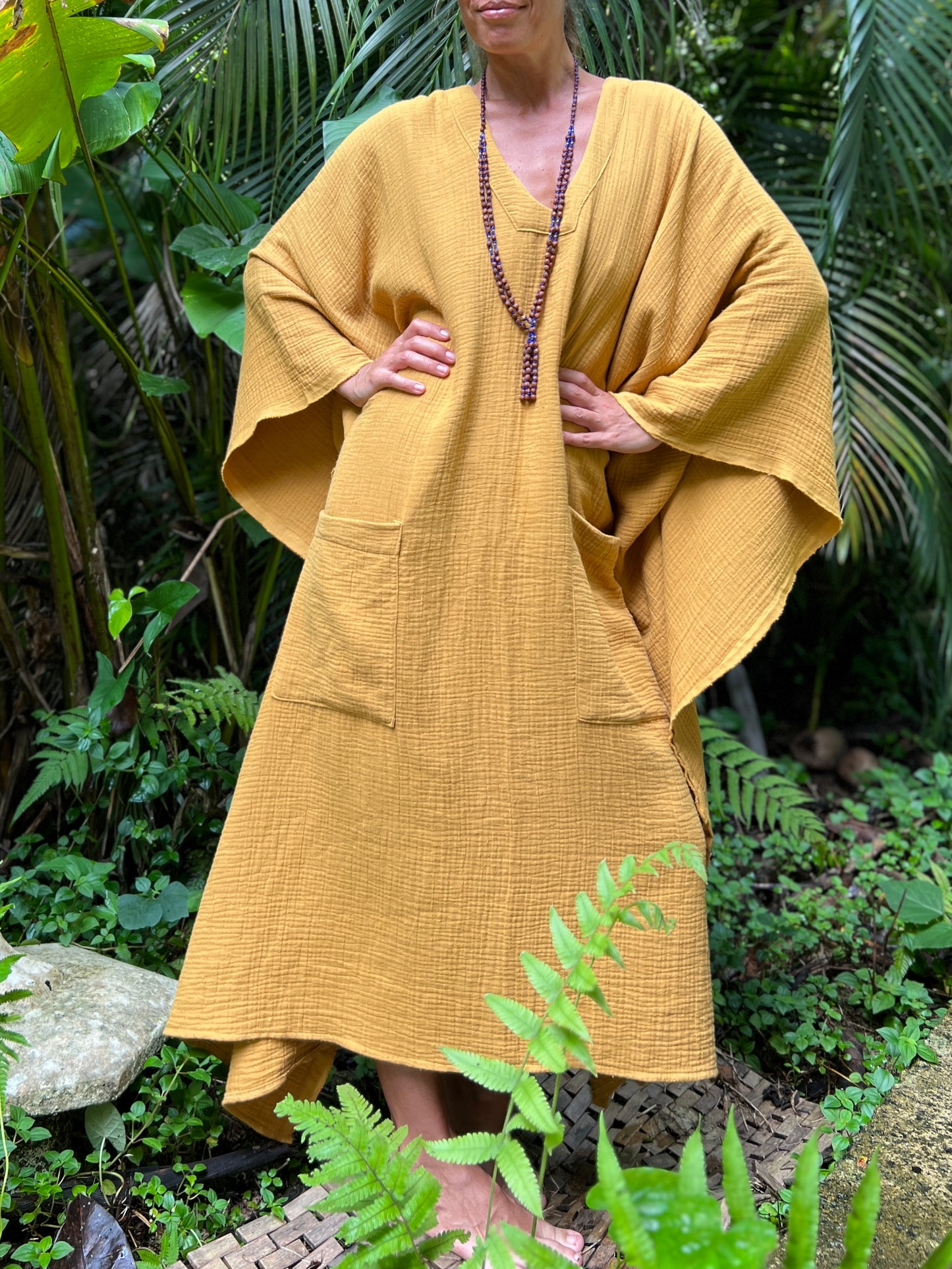 Jewel Tone | 100% Cotton Caftan