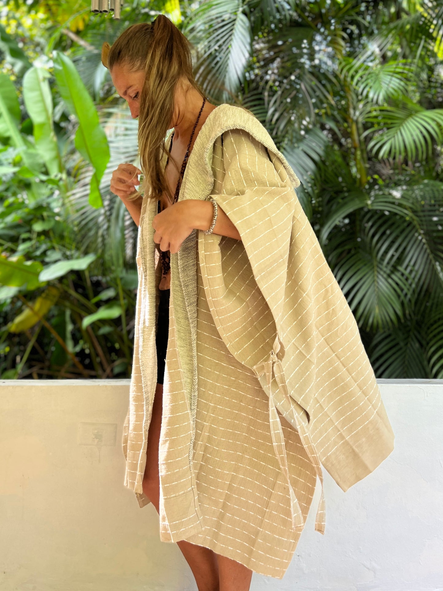 Clay | Handwoven Poncho