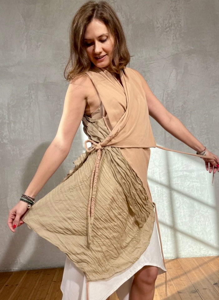 Lunara Desert Scarf | Amber