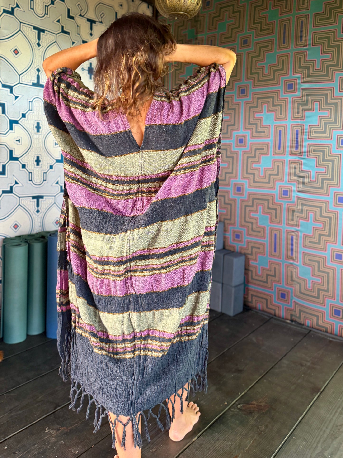Ruby | Kuna Embroidered Caftan
