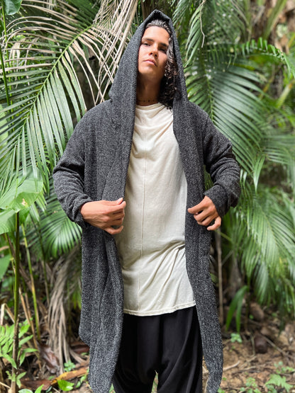 Charcoal Cardigan | Him