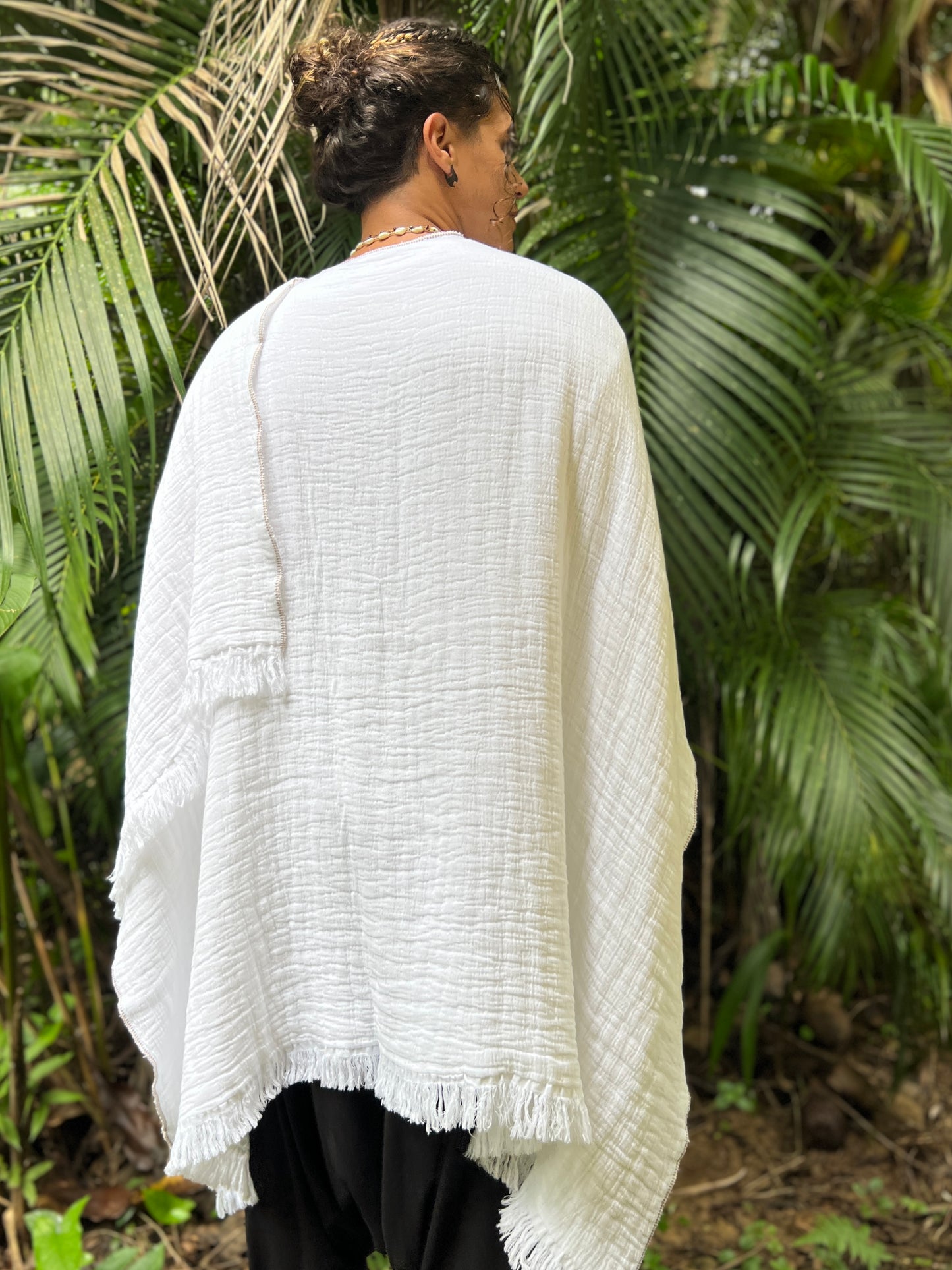 White Grace | Ceremony Shawl | Him