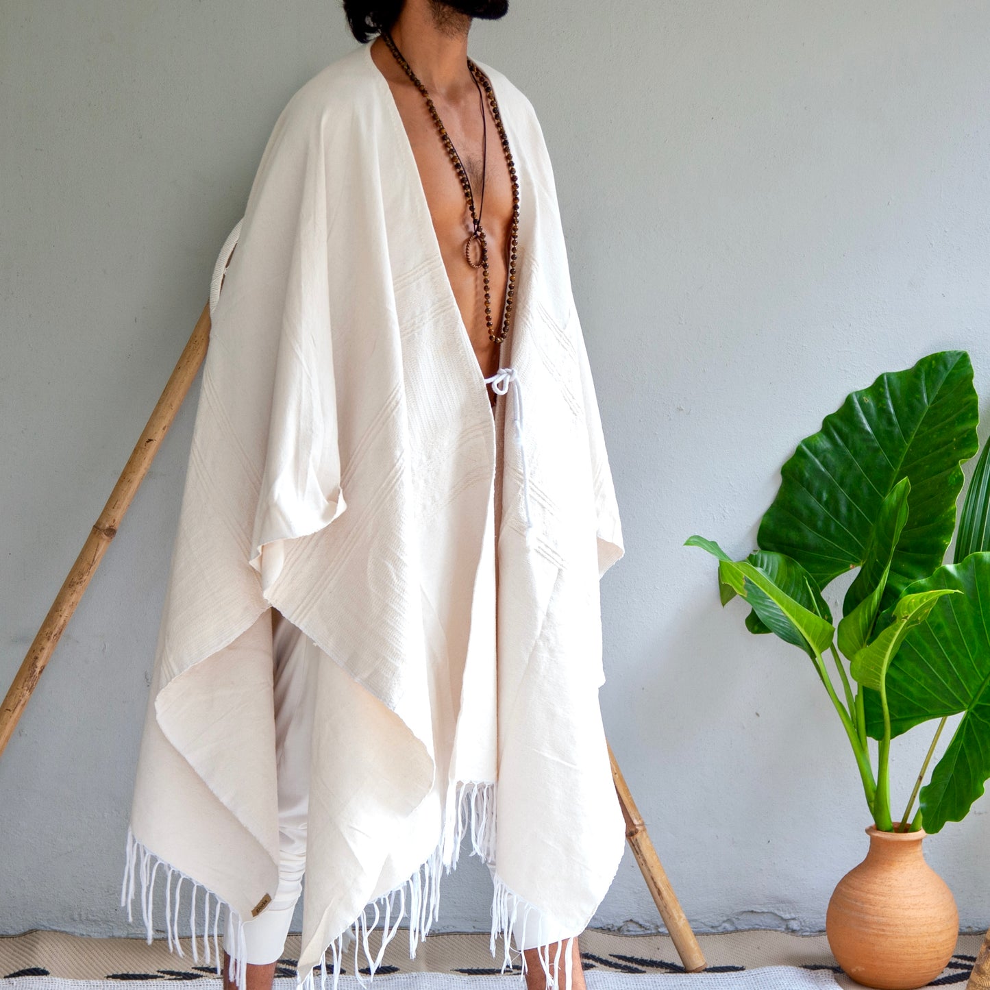 Crystal Waters | Handwoven Poncho