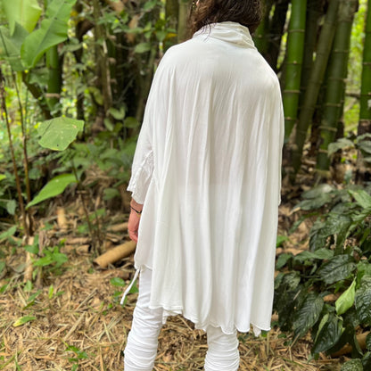 white tunic for men by glorka