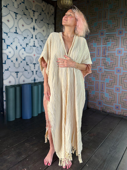 Odara | Handwoven Textured Poncho | Her