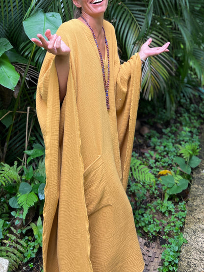 Jewel Tone | 100% Cotton Caftan