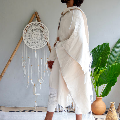 Crystal Waters | Handwoven Poncho