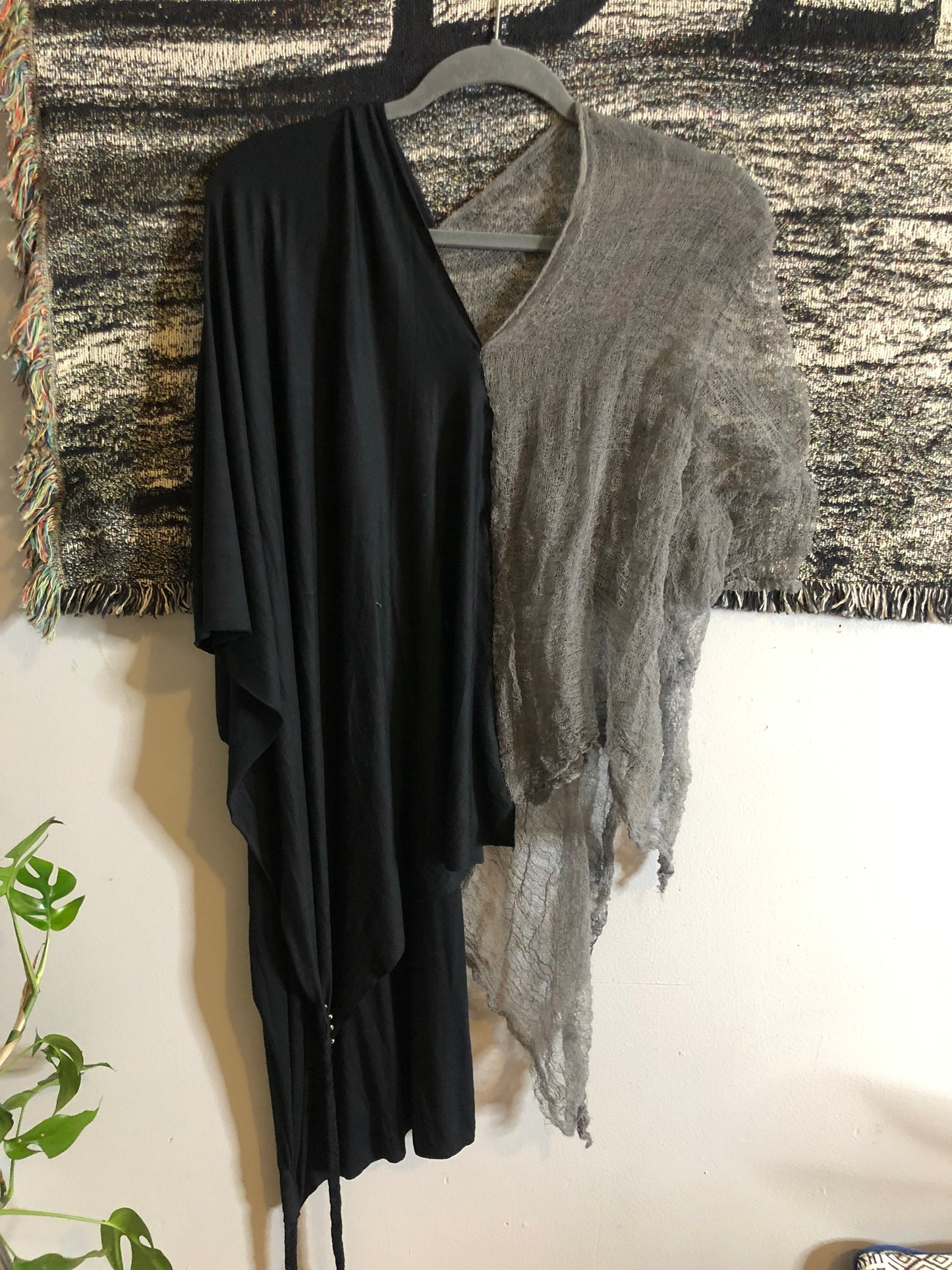 Lunara Desert Scarf | Black