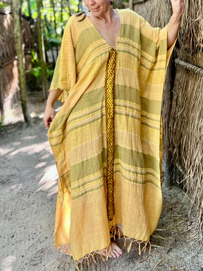 Sunrise | Kuna embroidered Caftan