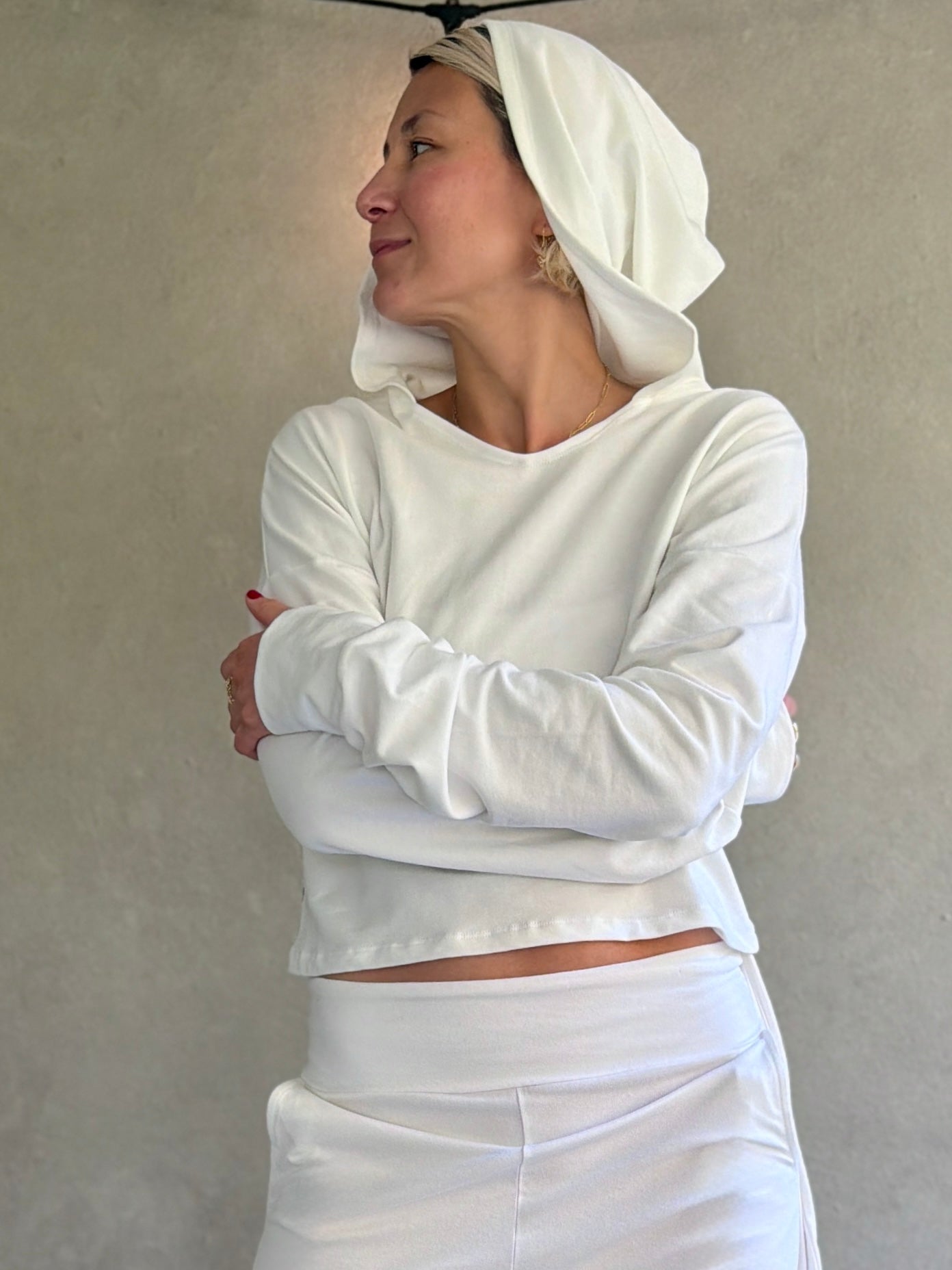 Pulse Hood | Crop Top | Her