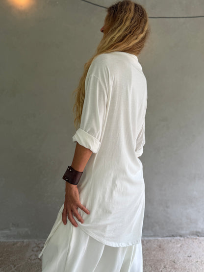 White | Jedi Top | Long Sleeve | Her