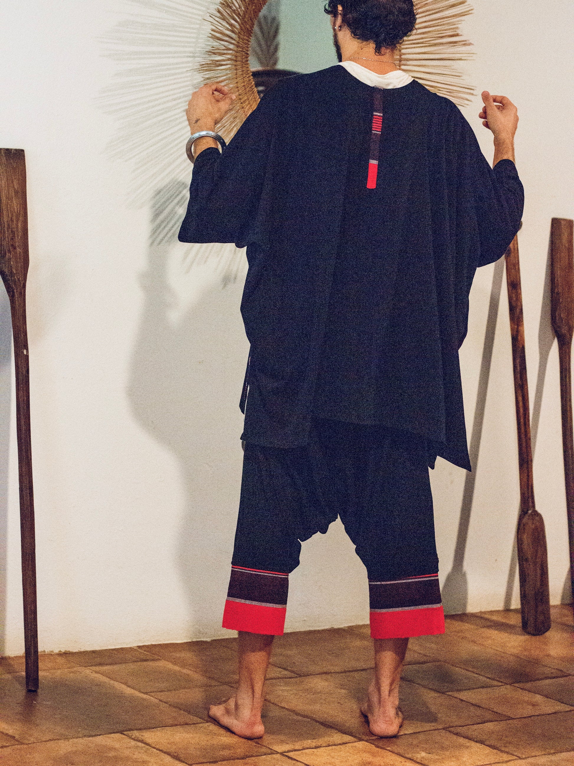 Black short kimono by glorka 