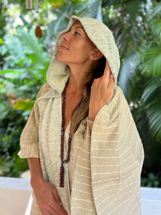 Clay | Handwoven Poncho